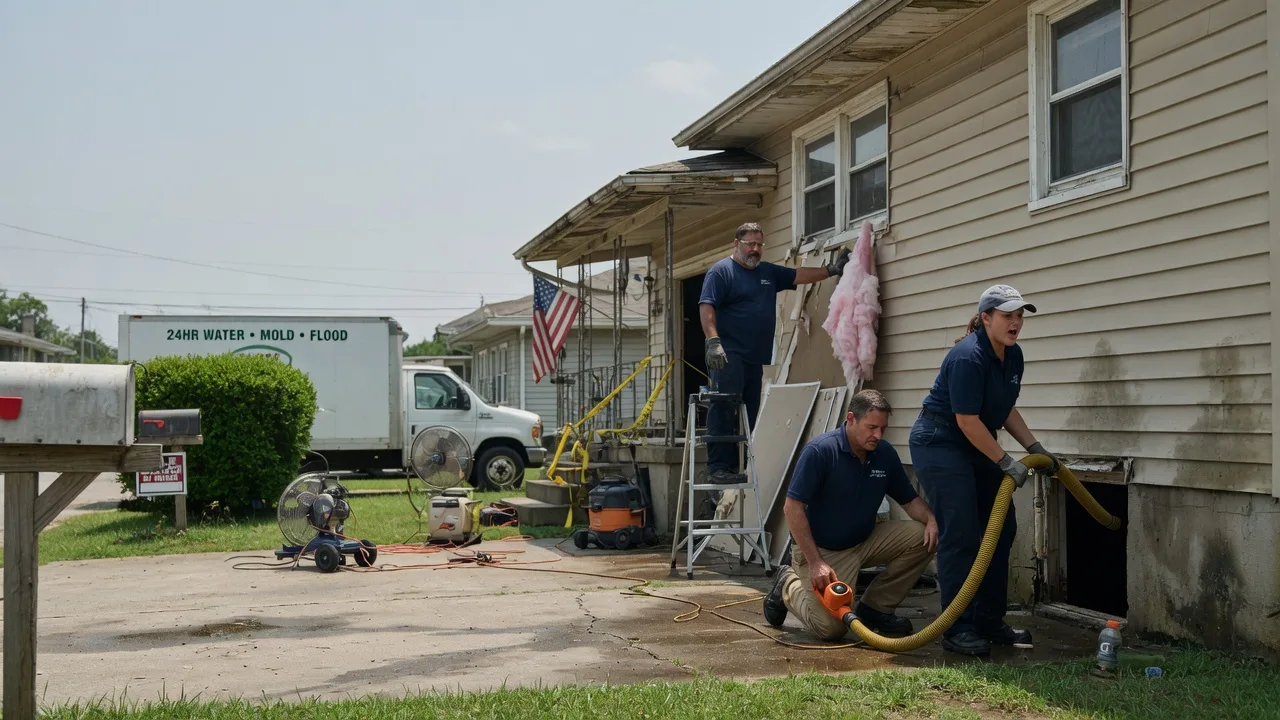 Water Damage Repair in Sanger, TX near me